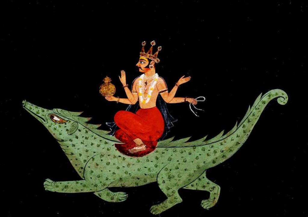 Varuna es el dios de los mares en el hinduismo.