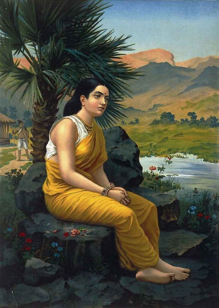 Sita es la esposa del rey Rama, una de las encarnacions de Vishnú. 