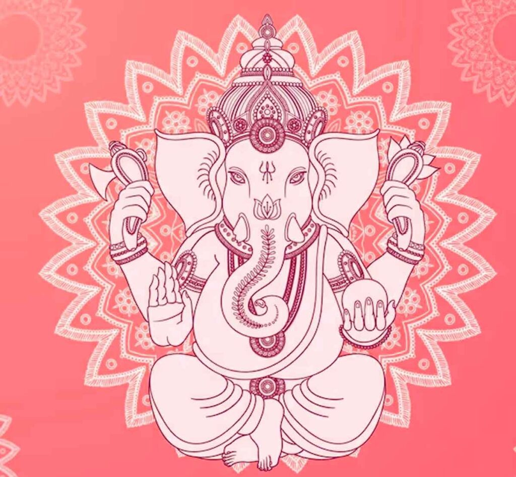 Existen un gran número de mantras para invocar las bendiciones de Ganesha. 